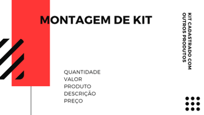 MOBVENDER aplicativo para vendas e montagem de KIT