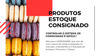 MOBVENDER aplicativo para controlar estoque de produtos